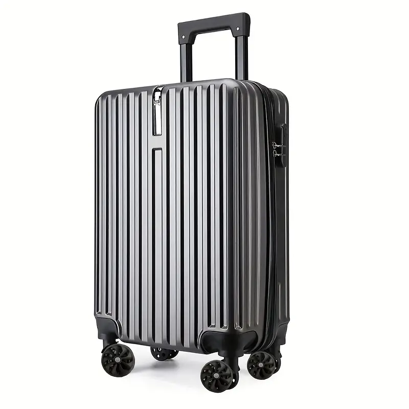 20-Inch Hard-Sided Carry-On Suitcase – Durable, Grey colour Trolley Case for Travel & Events