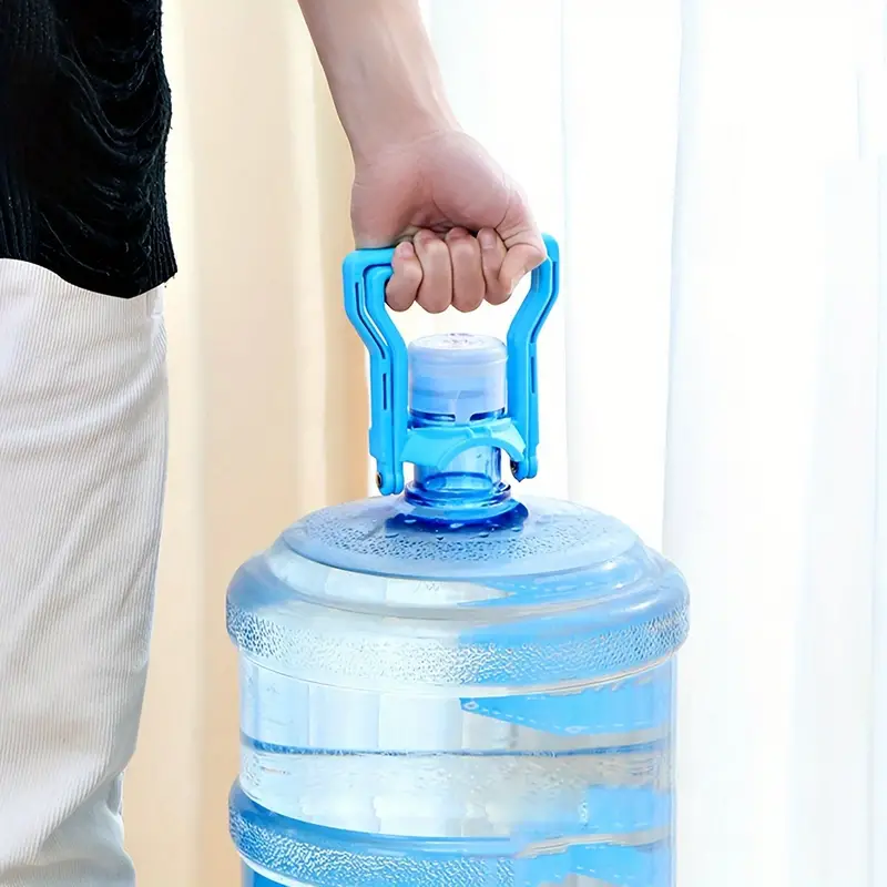 water bottle carrier, ergonomic dispenser bottle handle